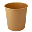 Papírová miska EKO na polévku 400 ml kraft ideal pack®