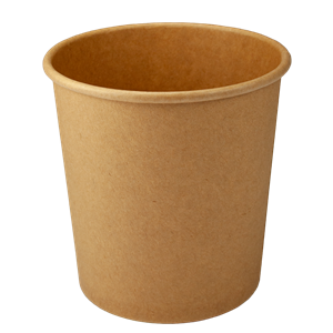 Papírová miska EKO na polévku 400 ml kraft ideal pack®