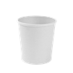 Papírová miska EKO na polévku 400 ml bílá