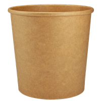 Papírová miska EKO na polévku 750 ml kraft ideal pack®