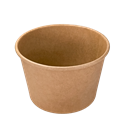 Papírová miska EKO na polévku 500 ml kraft ideal pack®