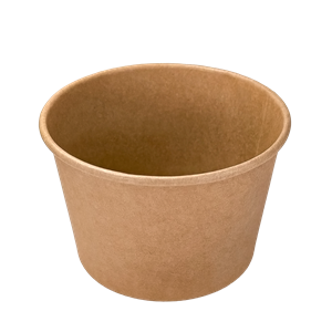 Papírová miska EKO na polévku 500 ml kraft ideal pack®