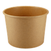 Papírová miska EKO na polévku 500 ml kraft ideal pack®