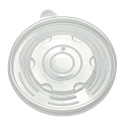 Plastové víčko na misku na polévku 500 - 750 ml ideal pack®