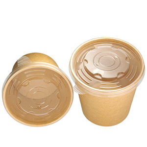 Plastové víčko na misku na polévku 500 - 750 ml ideal pack®