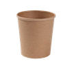 Papírová miska EKO na polévku 500 ml kraft  O98 mm