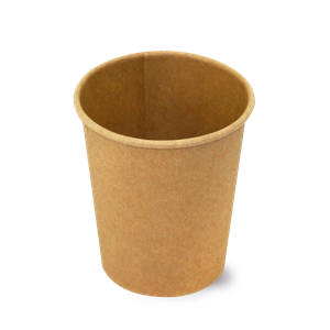 Papírový kelímek EKO 0,2 l CTG nápojový kraft O80mm ideal pack®