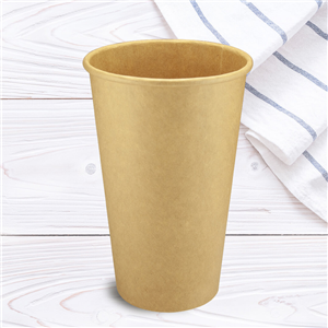 Papírový kelímek EKO 0,4 l CTG nápojový kraft O90mm ideal pack®