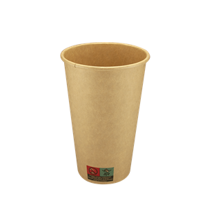 Papírový kelímek EKO 0,4 l CTG nápojový kraft O90mm ideal pack®