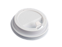 Plastové víčko na EKO kelímky CTG 0,35 l uzavíratelné bílé