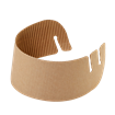 Papírový obal / návlek EKO na kelímek 270x55 mm hnědý ideal pack®