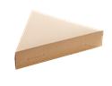 Papírový box EKO na pizzu 22x20x4 cm hnědý ideal pack®