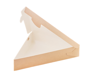 Papírový box EKO na pizzu 22x20x4 cm hnědý ideal pack®