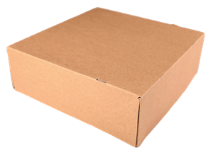 Krabice na dort papírová EKO 22x22x9 cm KRAFT ideal pack®