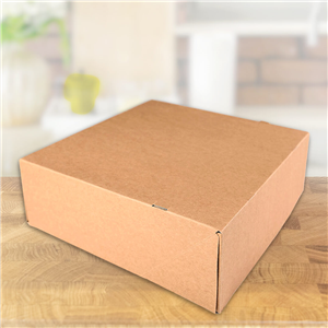 Krabice na dort papírová EKO 22x22x9 cm KRAFT ideal pack®