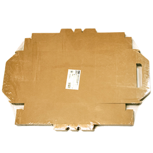 Krabice na dort papírová EKO 27x18x10 cm s uchem KRAFT ideal pack®