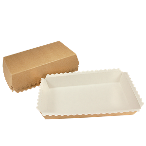 Papírová forma EKO na pečení 185x105x30 mm hnědá ideal pack®