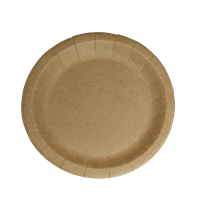 Papírový talíř EKO 18 cm kraft hluboký 