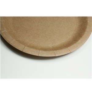 Papírový talíř EKO 18 cm kraft hluboký 