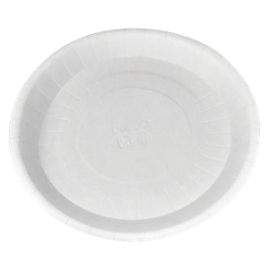 Papírový talíř EKO 18 cm hnědo-bílý