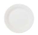 Papírový talíř EKO 18 cm bílý