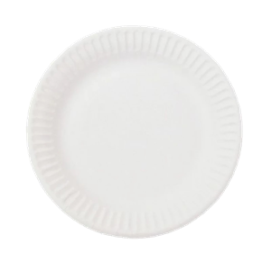 Papírový talíř EKO 18 cm bílý