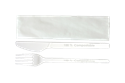 Příborový set PLA vidlička + nůž + ubrousek 16 cm