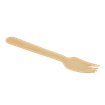 Vidlička EKO dřevěná 16 cm ideal pack®