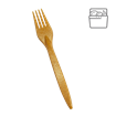 Vidlička EKO kompozit dřevo/plast (WPC) 18 cm