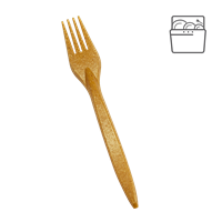 Vidlička EKO kompozit dřevo/plast (WPC) 18 cm