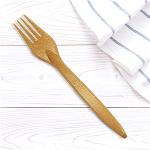 Vidlička EKO kompozit dřevo/plast (WPC) 18 cm