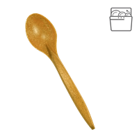 Lžíce EKO kompozit dřevo/plast (WPC) 18 cm