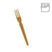 Vidlička EKO na hranolky/napichovátko kompozit dřevo/plast (WPC) 8 cm