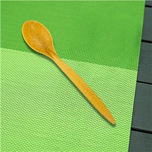 Lžička EKO kompozit dřevo/plast (WPC) 13,5 cm