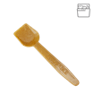 Lžička EKO kompozit dřevo/plast (WPC) zmrzlinová 9,5 cm