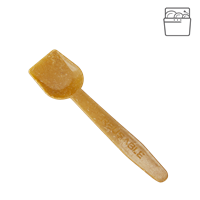 Lžička EKO kompozit dřevo/plast (WPC) zmrzlinová 9,5 cm