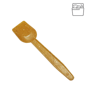 Lžička EKO kompozit dřevo/plast (WPC) zmrzlinová 9,5 cm