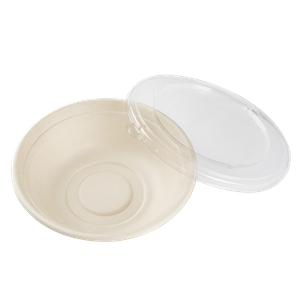 Víčko PET na misky 710/950 ml kulaté O211 mm transparentní
