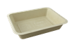 EKO - BIO zatavovací miska 1D cukrová třtina 227x178x45 mm béžová