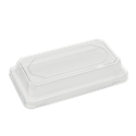 Plastové víčko PET k misce na SUSHI 165x95x30 mm transparentní