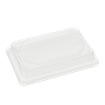Plastové víčko PET k misce na SUSHI 188x130x30 mm transparentní