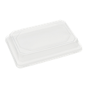 Plastové víčko PET k misce na SUSHI 220x138x30 mm transparentní