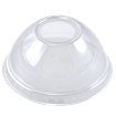 Víčko EKO PLA O98 mm vypouklé s otvorem k 400 ml