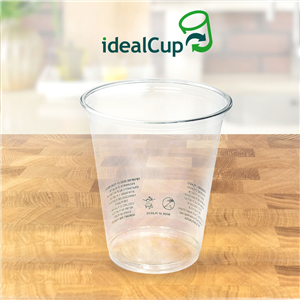 Kelímek EKO rPET 0,3 l nápojový O95 mm idealCup