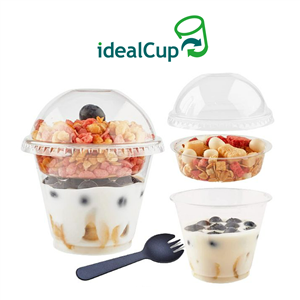 Kelímek EKO rPET 0,3 l nápojový O95 mm idealCup
