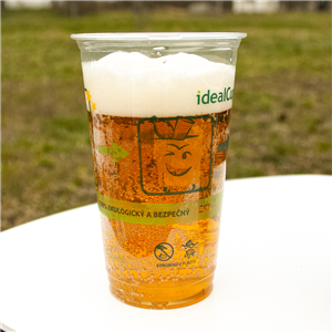 Kelímek EKO rPET 0,5 l nápojový O95 mm idealCup design