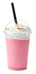 Víčko EKO rPET O95 mm vypouklé s otvorem k 0,2 - 0,5 l