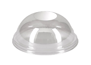 Víčko EKO rPET O95 mm vypouklé bez otvoru k 0,2 - 0,5 l