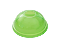Víčko EKO rPET O95 mm vypouklé s otvorem zelené k 0,2 - 0,5 l