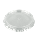 Víčko EKO rPET O95 mm ploché s otvorem k 0,2 - 0,5 l idealCup